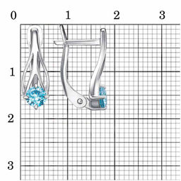 СЕРЬГИ 33815064Д3 - Красная пресня фото 2