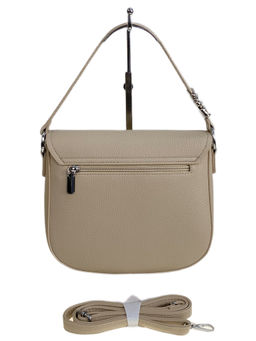 Женская сумка из искусственной кожи, цвет светло коричневый - Greta фото 2