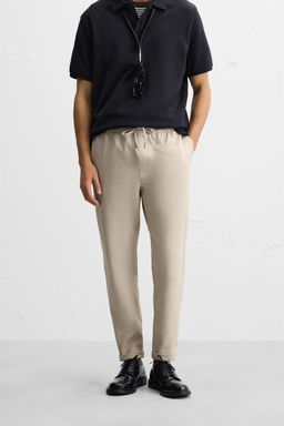 EASY CARE JOGGER WAIST TROUSERS - Zara фото 2