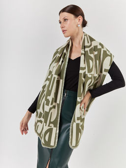 в СОСТАВЕ ШЕРСТЬ и КАШЕМИР Большой, мягкий, теплый однотонный двусторонний палантин.