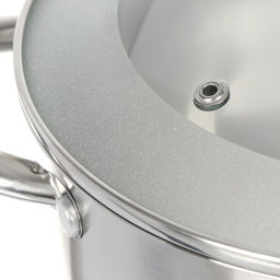 Набор посуды нерж. сталь, 6 предметов, кастрюли 1.9, 2.7, 3.7 л, индукция, Daniks, Перл, GS-01205-6  фото 3