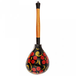 Ложка столовая деревянная 19х6х2,5см, Роспись (Россия) - Домашняя мода фото 4