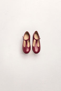 T-BAR LEATHER BALLET FLATS LIMITED EDITION - Zara фото 8