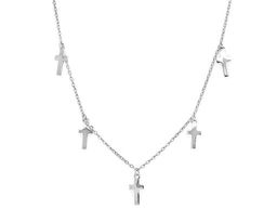Колье из серебра без вставки, Ю-55073р
