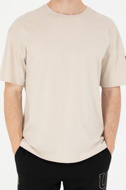 Erkek Ta_ Oversize Bisiklet Yaka Ti__rt