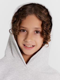 Комплект для мальчиков (худи, брюки) серый с печатью - Mark formelle фото 4