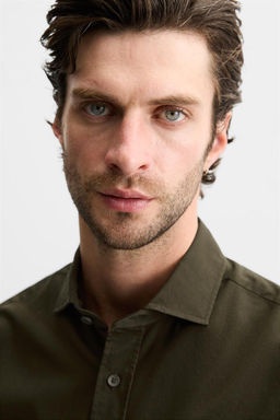 LYOCELL - COTTON SHIRT - Zara фото 5