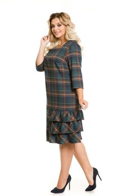 Платье 1039 синяя клетка - Novita фото 10