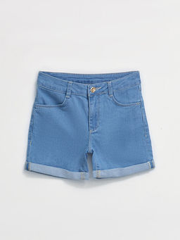 Basic Pamuklu K?z ?ocuk Jean ?ort