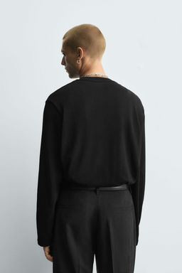 WASHED COTTON SWEATER - Zara фото 3