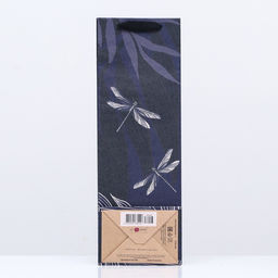 Пакет подарочный Стрекоза любви, 12 х 36 х 8,5 см - Simaland фото 2