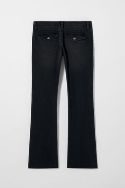 KATE MOSS X ZARA LOW-RISE FLARE JEANS фото 7