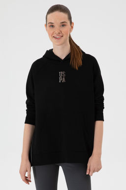Kad_n Siyah Sweatshirt Sepette S_rpriz _ndirim