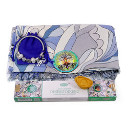 Набор для любимых женщин Шарф, браслет в мешочке, благовоние, подставка