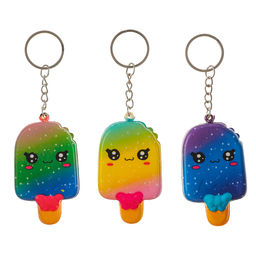 Мялка-сквиш «Эскимо», на брелоке, цвета МИКС