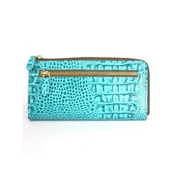 Портмоне женское Cayman-ПР 105 н/к, 6 отд, 23 карм, на молнии, бирюза КЛ (97) 245209  фото 2