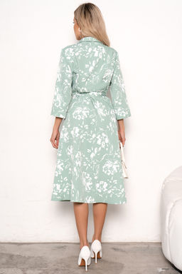 Платье Марта (мята/белый) Р11-1189/8 - Николь фото 7