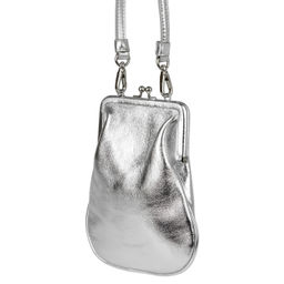 Женская кожаная сумочка с фермуаром - Barcelo biagi фото 3