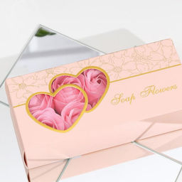 Мыльные розы, розовые, набор 10 шт. - SB BEAUTY фото 2