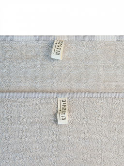 Набор кухонных полотенец 2шт 40x60 серый хлопок