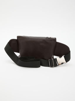 Мужская поясная сумка CALZETTI ADAM R Артикул 2435959, темно-коричневый  фото 4