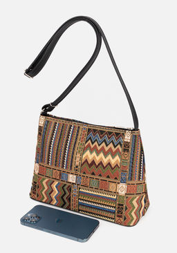 Сумка через плечо из гобелена 1456