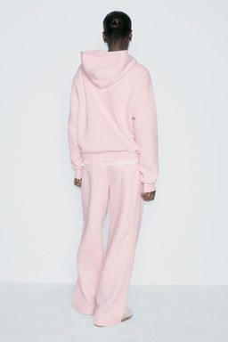 PLUSH WIDE-LEG TROUSERS - Zara фото 24