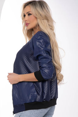 Бомбер Каприз (синий) Б12563-13 - Lt collection фото 9
