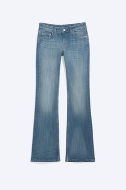 Vaqueros Luna de tiro bajo, skinny bootcut - H&m фото 2