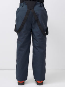 Горнолыжный костюм анорак мужской зимний темно-серого цвета 389TC - Leifensh фото 35