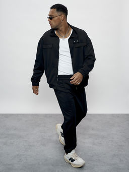 Спортивный костюм черного цвета - Mtforce фото 9