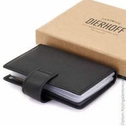 Мужская кожаная визитница Dierhoff Д 8100-010 - Sergio valentini фото 5