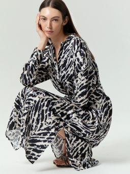 Платье макси с поясом, PL1624/tihiro