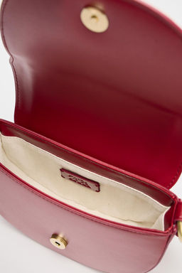 CONTRAST TOPSTITCH CROSSBODY BAG - Zara фото 7