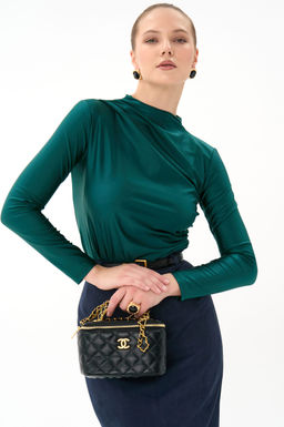 Лонгслив Нора (изумрудный) - Эльза фото 11