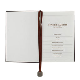 Ежедневник недатированный А6+,116 листов в клетку, обложка ПВХ ЛАЙТ, тонированный срез, МИКС - Simaland фото 4