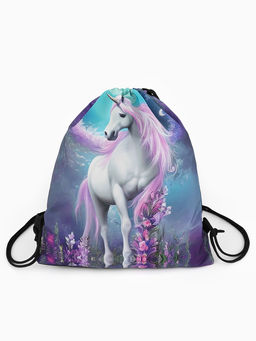 Мешок для обуви «Единорог», на стяжке, 36×0.5×42 см