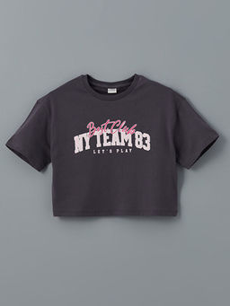 Bisiklet Yaka K?z ?ocuk Ti??rt 2li