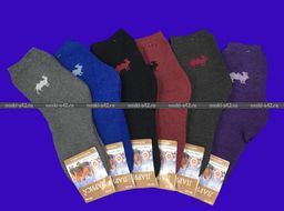 Цена за 10 пар. Лариса носки капрон женские уплотненные с рисунком арт. 1070 36-40 АССОРТИ  фото 5