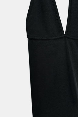 TOP HALTER / Negro - Zara фото 4