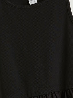 U Yaka K?z ?ocuk Elbise