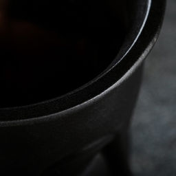 Кашпо - органайзер Аделия черное, 1л/ 16х13см - Хорошие сувениры фото 3