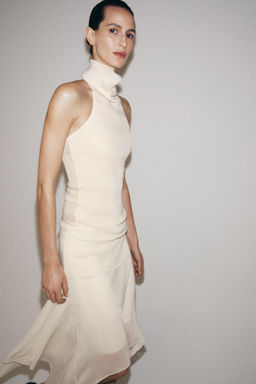 FALDA FLUIDA ASIM?TRICA / Crudo - Zara фото 4