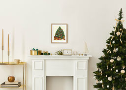 Набор для вышивания PANNA Золотая серия PR-7257 Викторианская елка 20 х 25 см