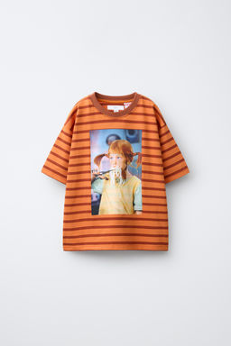 CAMISETA RAYAS PIPPI CALZASLARGAS ASTRID LINDGREN COMPANY / rayas - Zara фото 2