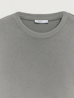 Базовый лонгслив из хлопка / Zarina  фото 3