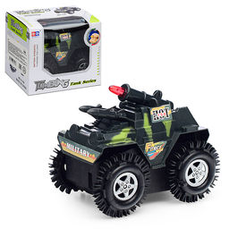 Машина- перевертыш "Камуфляж" (свет) в коробке