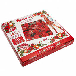 Весы напол. электр. Василиса Цветы, до 180 кг, арт. ВА-4010 - Полимербыт фото 2