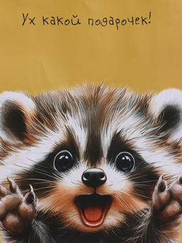 Пакет подарочный ламинированный «Ух! Какой подарочек!», 26×12×32 см