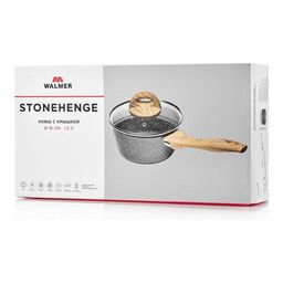 Ковш с крышкой Walmer Stonehenge, 1.3 л, цвет серый  фото 7